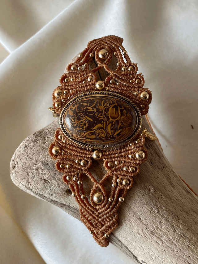 Bracelet " Racines flamboyantes"
