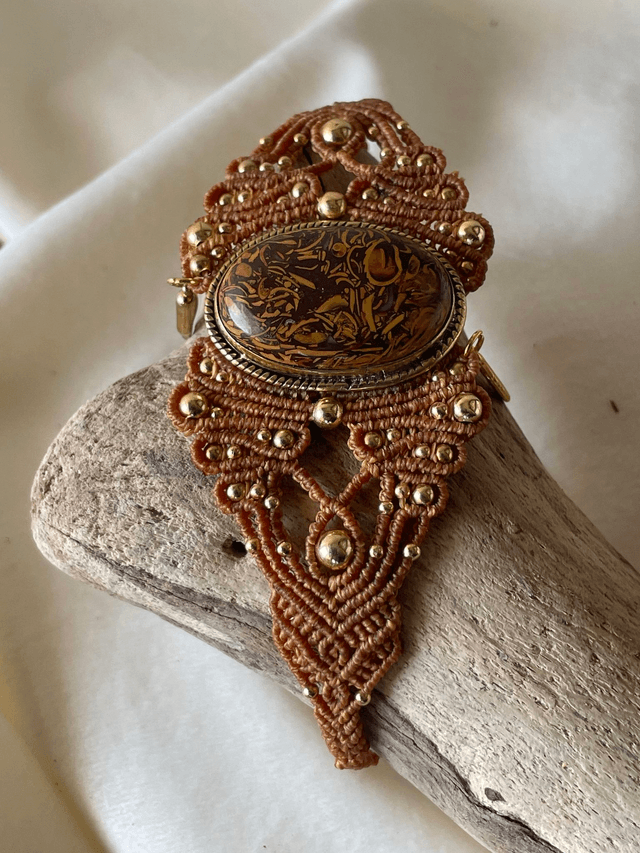 Bracelet " Racines flamboyantes"