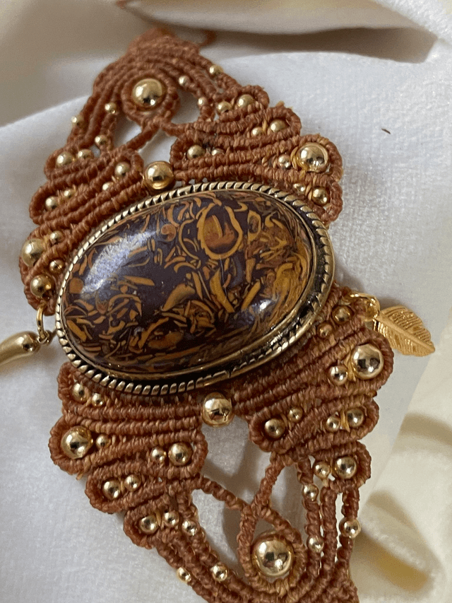 Bracelet " Racines flamboyantes"