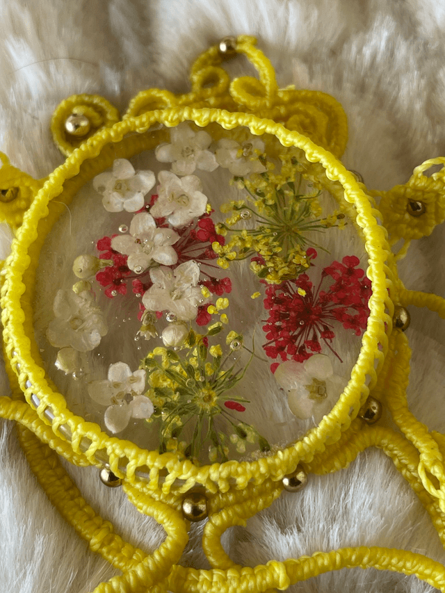 Collier "Herbier ensoleillé"