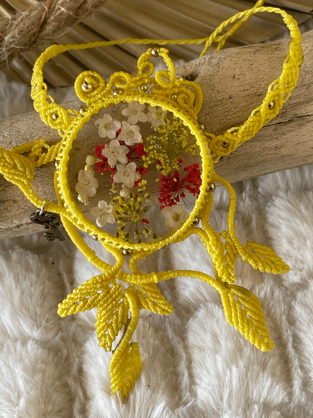 Collier "Herbier ensoleillé"