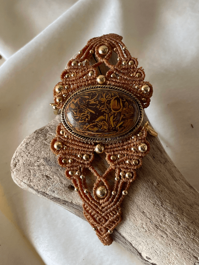 Bracelet " Racines flamboyantes"