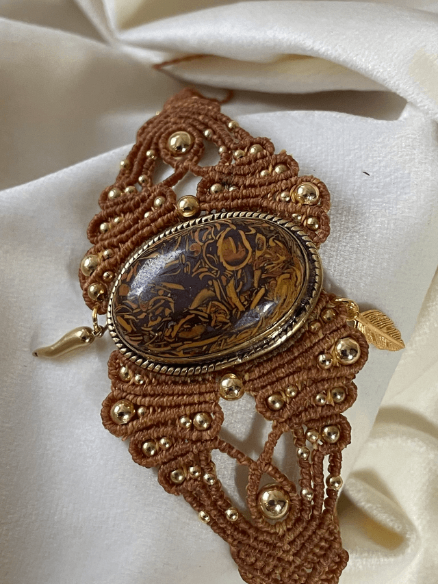 Bracelet &quot; Racines flamboyantes&quot;